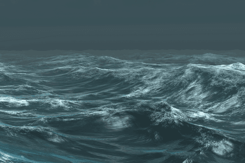 Dynamic Ocean with Waves on Transparent Background - Download Free Stock Videos Pikwizard.com