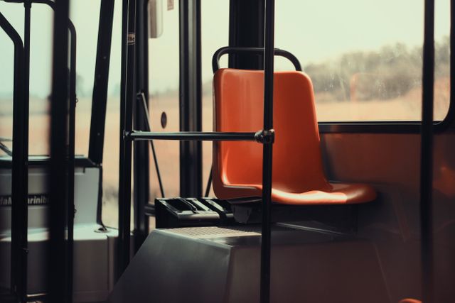 Empty Public Bus Seat Under Soft Lighting - Download Free Stock Photos Pikwizard.com