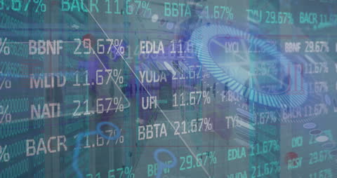 Stock Market Data Overlaying Servers