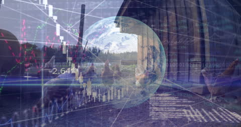 Futuristic Overlay of Data Analytics and Global Agriculture