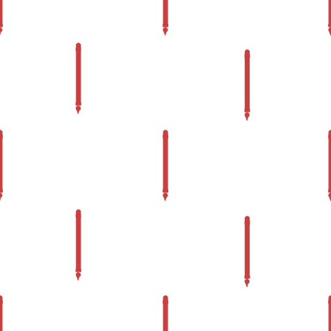 Seamless Red Pen Illustration on Transparent Background - Download Free Stock Videos Pikwizard.com