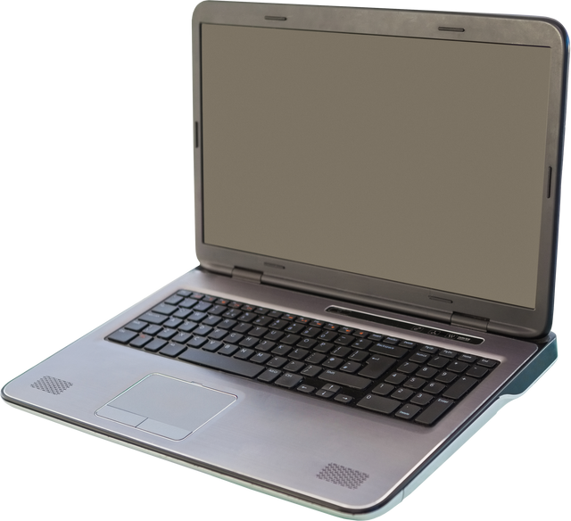 Open Laptop on Transparent Background for Tech and Communication Use - Download Free Stock Videos Pikwizard.com