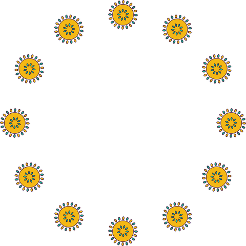 vibrant yellow circle design on transparent background - Download Free Stock Videos Pikwizard.com