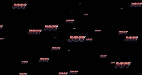 Repeating Joy Text on Black Background for Holiday Season - Download Free Stock Images Pikwizard.com
