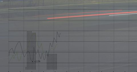 financial data overlay with dynamic light trails - Download Free Stock Images Pikwizard.com