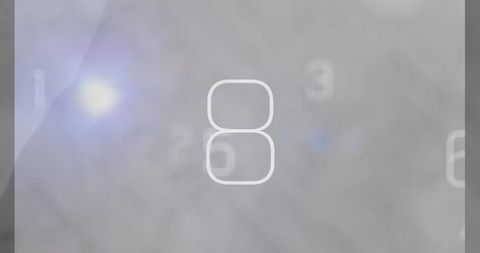 Digital Countdown Timer on Grey Abstract Background - Download Free Stock Images Pikwizard.com