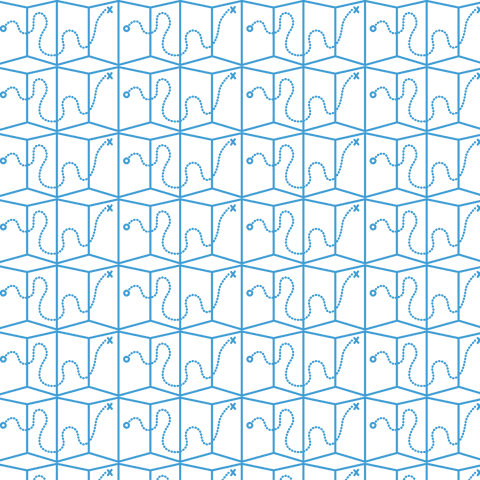 Seamless Transparent Geometric Blue Pattern With Abstract Grid Design - Download Free Stock Videos Pikwizard.com