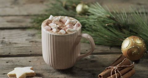 Cozy Holiday Hot Chocolate with Marshmallows