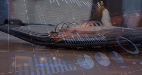 Statistical data processing with office diary overlay