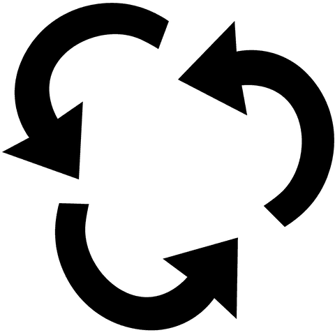 black circling arrows icon transparent background - Download Free Stock Videos Pikwizard.com