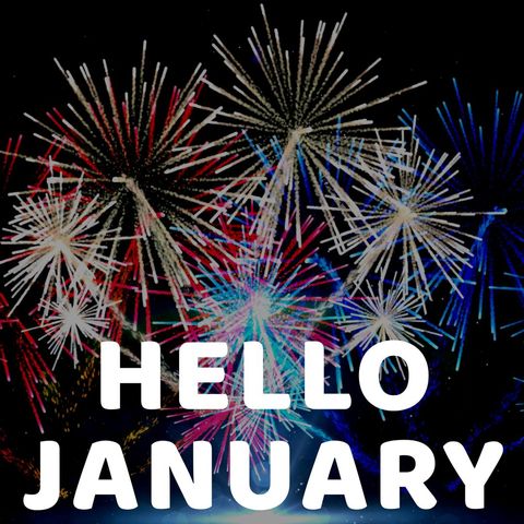 vibrant fireworks welcoming january night celebration - Download Free Stock Templates Pikwizard.com