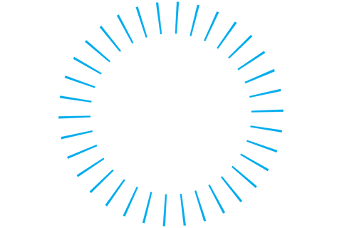Abstract Blue Dashed Circle on Transparent Background - Download Free Stock Videos Pikwizard.com