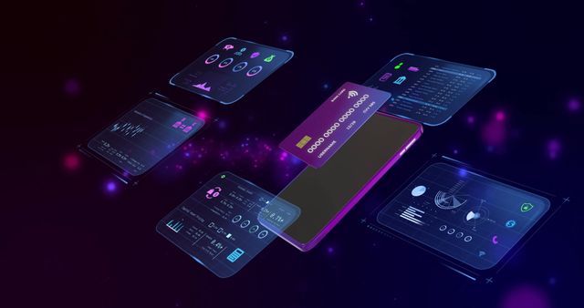 Digital Fintech Innovation with Smartphone and Credit Card - Download Free Stock Images Pikwizard.com