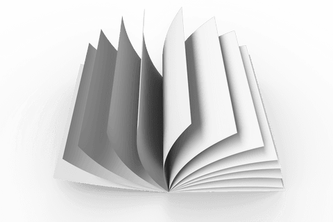 Transparent Open Book in Black and White PNG Illustration - Download Free Stock Videos Pikwizard.com