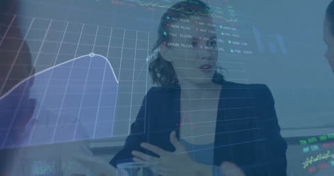 Corporate Team Discussing in Modern Conference Room