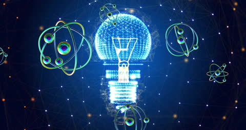 Digital Innovation and Scientific Networks with Light Bulbs