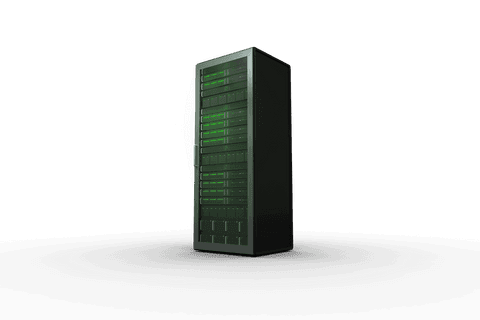 transparent server tower with green led lights screen - Download Free Stock Videos Pikwizard.com