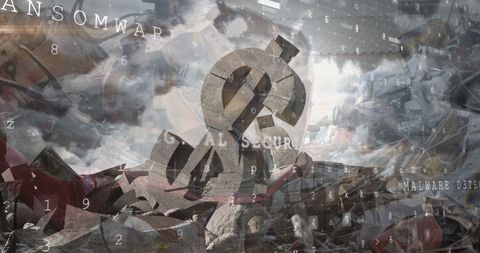 Crumbling dollar reflects economic uncertainty and data threats