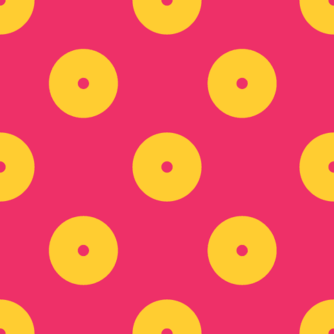 yellow polka dot pattern on transparent pink background - Download Free Stock Videos Pikwizard.com