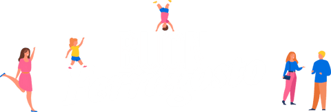 Celebration of ferragosto with diverse figures on transparent background