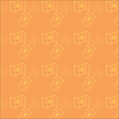 Seamless Currency Clover Pattern on Transparent Background - Download Free Stock Videos Pikwizard.com