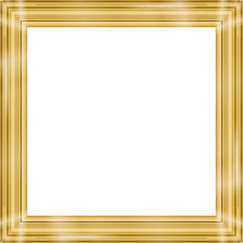 ornate gold rectangular frame on transparent background - Download Free Stock Videos Pikwizard.com