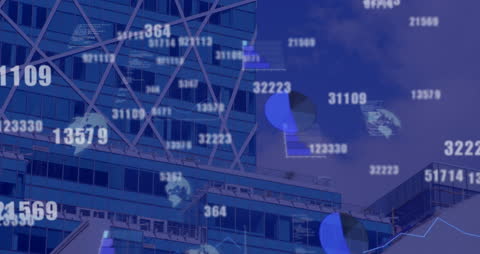 Dynamic Data Visualization on Modern Cityscape