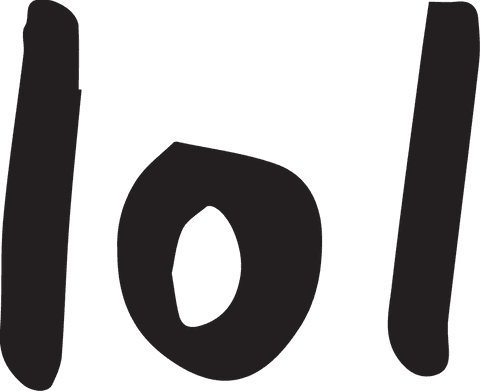 LOL Text Icon on Transparent Background Help Express Laughter - Download Free Stock Videos Pikwizard.com
