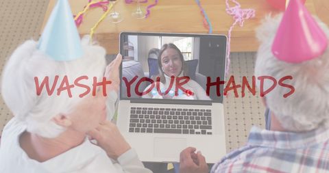 Remote Celebration with Safety Reminder