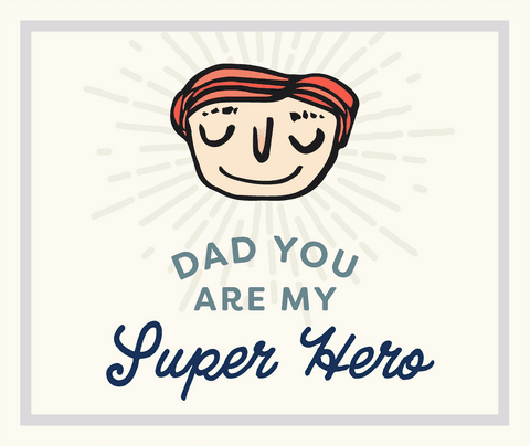 Transparent Father's Day Card with Heroic Text and Illustration - Download Free Stock Videos Pikwizard.com