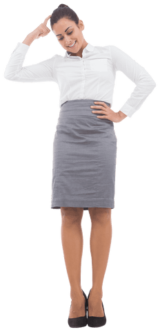 transparent confident businesswoman standing smiling corporate - Download Free Stock Videos Pikwizard.com