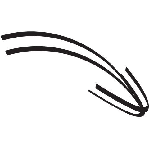 Black Curved Arrow Illustration on Transparent Background - Download Free Stock Videos Pikwizard.com