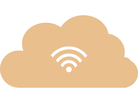 copper cloud with wireless icon transparent for technology illustration - Download Free Stock Videos Pikwizard.com