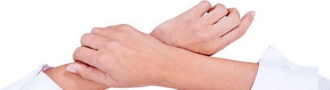 transparent hands crossed in business attire over white background - Download Free Stock Videos Pikwizard.com