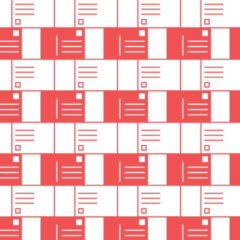 abstract red postcard pattern on transparent background - Download Free Stock Videos Pikwizard.com