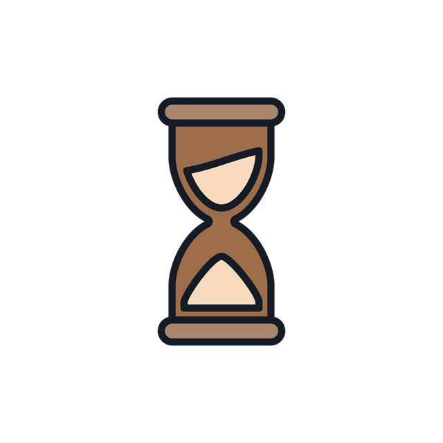 Brown Hourglass Vector on Transparent Background for Time Management Designs - Download Free Stock Videos Pikwizard.com