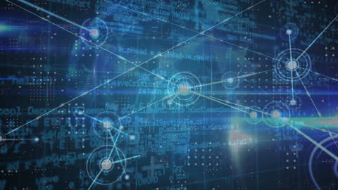 Digital Network with Abstract Data and Global Connections