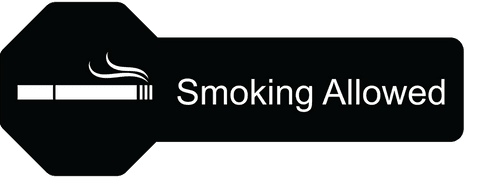 Smoking Allowed Sign with Transparent Background - Download Free Stock Videos Pikwizard.com
