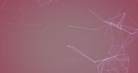 Digital Plexus Network on Red Background - Download Free Stock Images Pikwizard.com