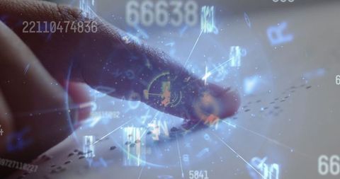 Innovative braille reading with futuristic virtual elements