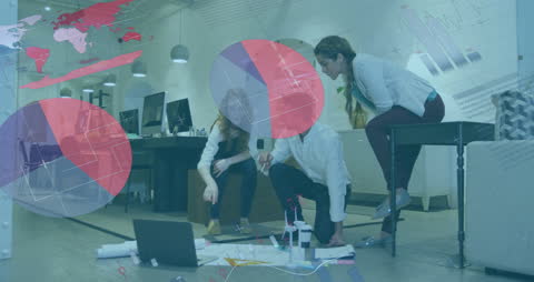 Dynamic Financial Data Visualization in Modern Office Environment