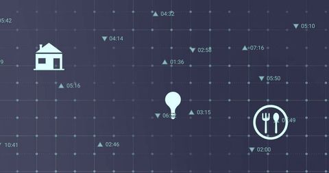 Conceptual Data Processing Visualization with Icons - Download Free Stock Images Pikwizard.com