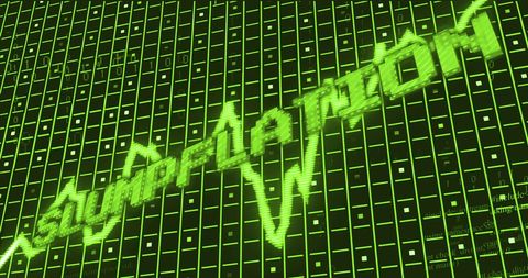 Slumpflation Concept with Digital Data and Charts - Download Free Stock Images Pikwizard.com