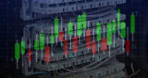 Digital Network Display Data Processing with Analytical Charts