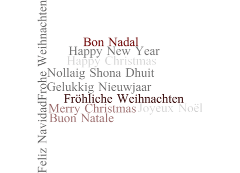 Multilingual Happy New Year Text on Transparent Background Vector - Download Free Stock Videos Pikwizard.com