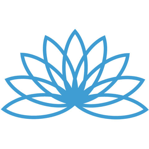 blue abstract flower shape on transparent background - Download Free Stock Videos Pikwizard.com