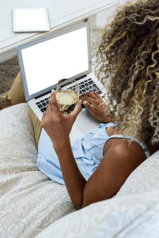 Transparent technology use with wine