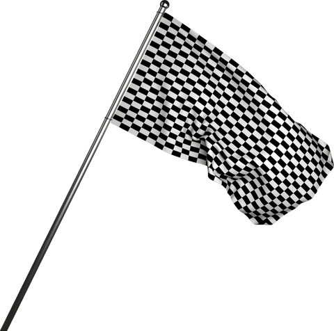 transparent checkered racing flag captures speed and victory - Download Free Stock Videos Pikwizard.com