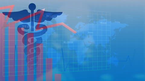 Digital Analysis and Healthcare Growth Concept