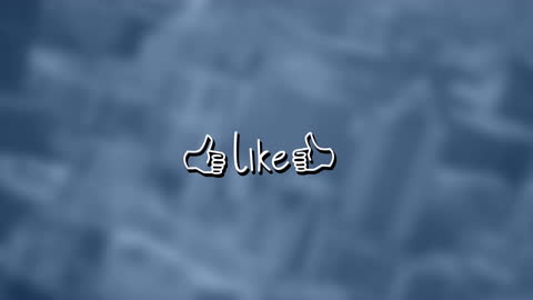 Depicts like icon prominently displayed over a blue blurred background, ideal for content about social media interactions, online approvals, or digital communication. Suitable as a digital or print background, and for projects emphasizing the concept of virtual engagement.